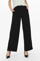 Black Buttoned Iris Geggo Trousers
