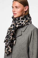 Jorna Leopard Print Scarf