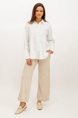 Oregon Bright White Oversized Shirt