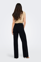 Madeline High Waisted Black Denim Jean