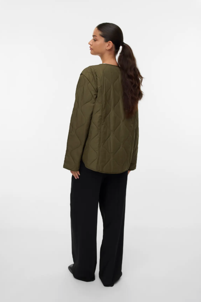 Millie Green Quilted Jacket