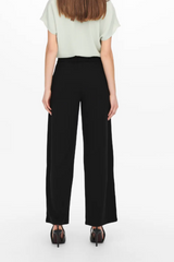 Black Buttoned Iris Geggo Trousers