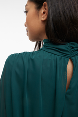 Eguna Green High Neck Top