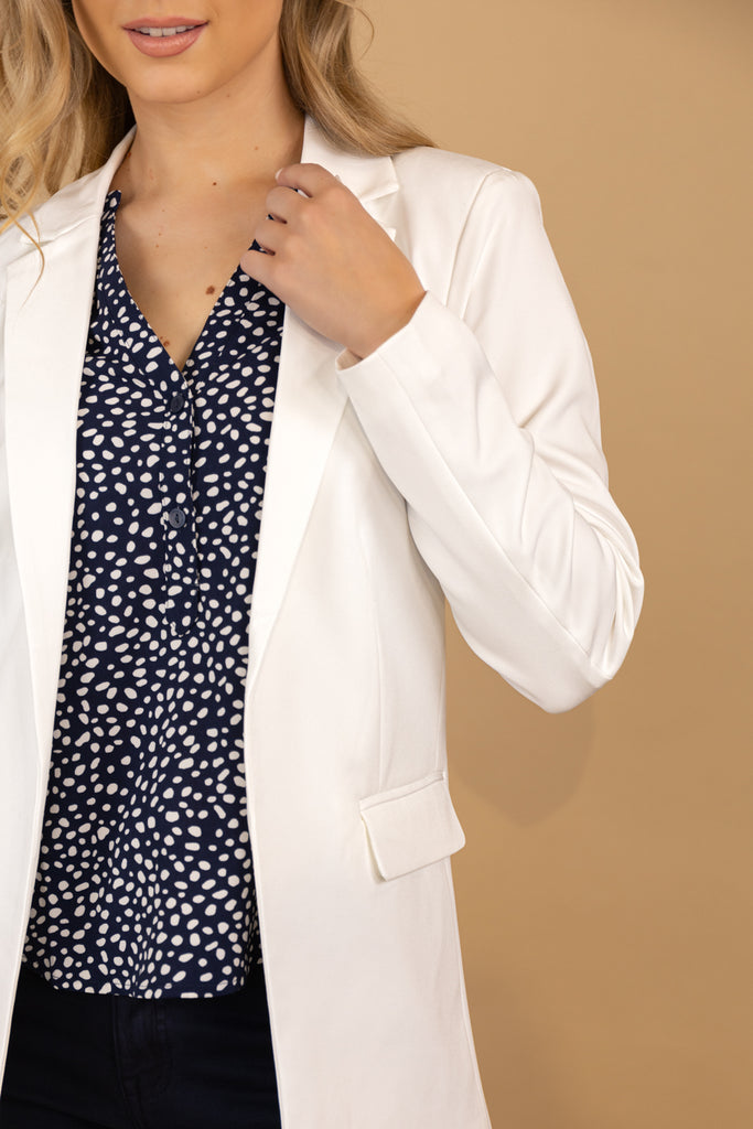 White Brona Blazer