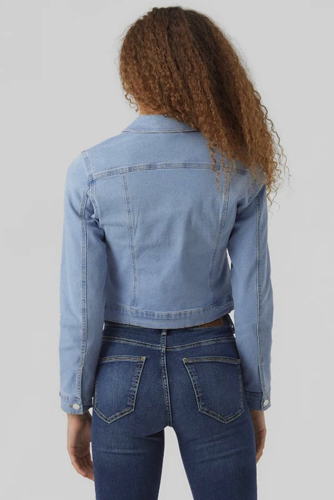 Luna Slim Light Blue Denim Jacket