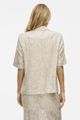 Hirid Short Sleeve Sequin Blazer
