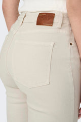 Emily Cream High Waisted Jeans