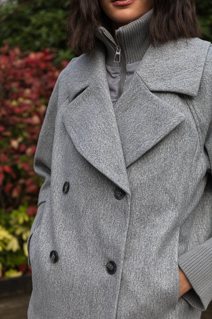 Hannah Short Grey Jacket