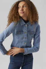 Luna Slim Light Blue Denim Jacket