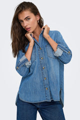 Yasmin Medium Blue Denim Shirt
