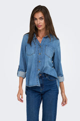 Yasmin Medium Blue Denim Shirt