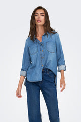 Yasmin Medium Blue Denim Shirt