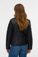 Melisa Short Black Quilted Jacket