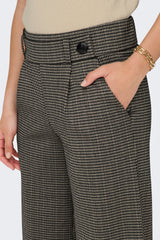 Geggo Brown Check Trousers