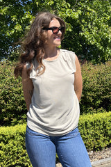 Free Feather Gray Tee