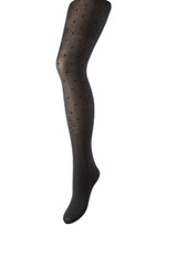 Nikoline Black Dot 20 Denier Tights