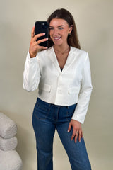 Tigerlili White Blazer