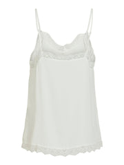 Cava White Lace Singlet