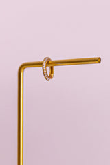 Gold Jen Diamante Ear Cuff
