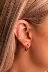 Julie Star Cuff In Gold