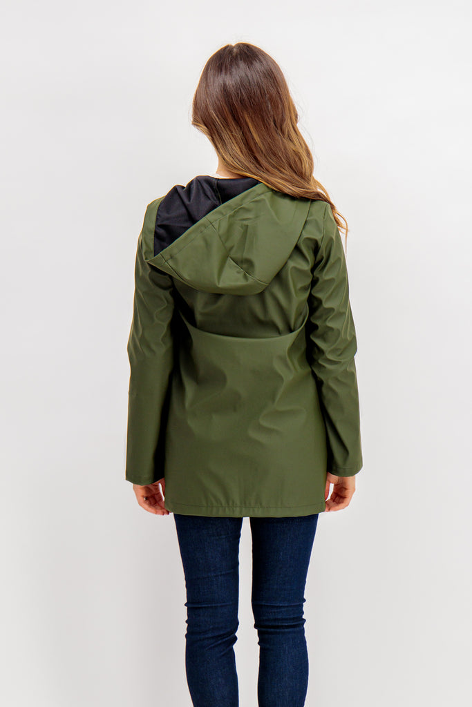 TRANFSER Elisa Green Raincoat