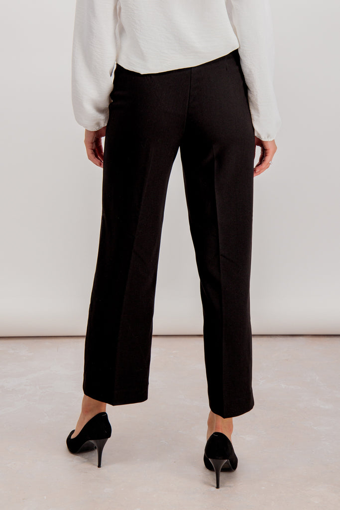 Emily & Me Tina Black Straight Leg Trouser