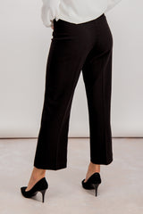 Emily & Me Tina Black Straight Leg Trouser
