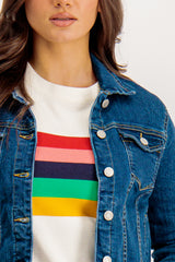 Emily & Me Brooke Medium Blue Denim Jacket