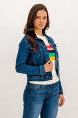 Emily & Me Brooke Medium Blue Denim Jacket