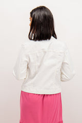 Tia White Denim Jacket