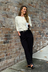 Nicole Beige Cardigan