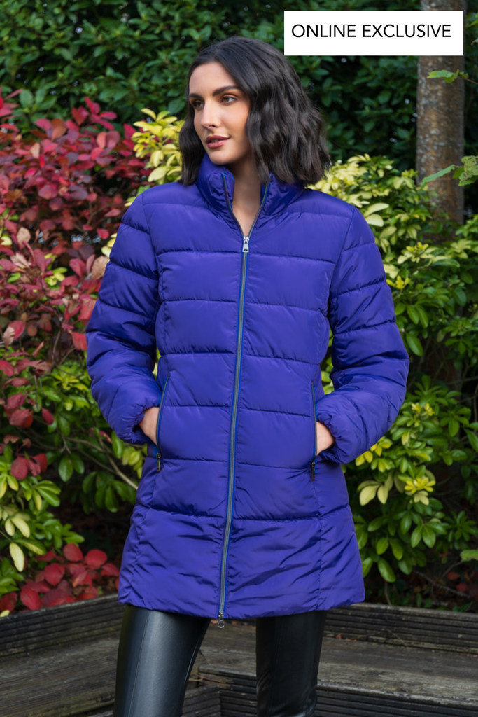 Newlina Puffer Zip Coat