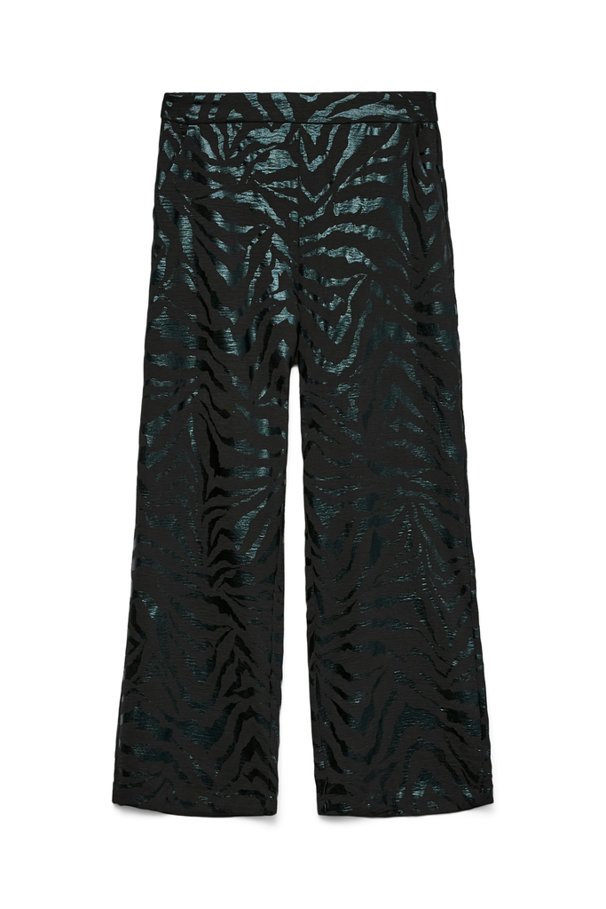 Carla Black Zebra Foil Pant