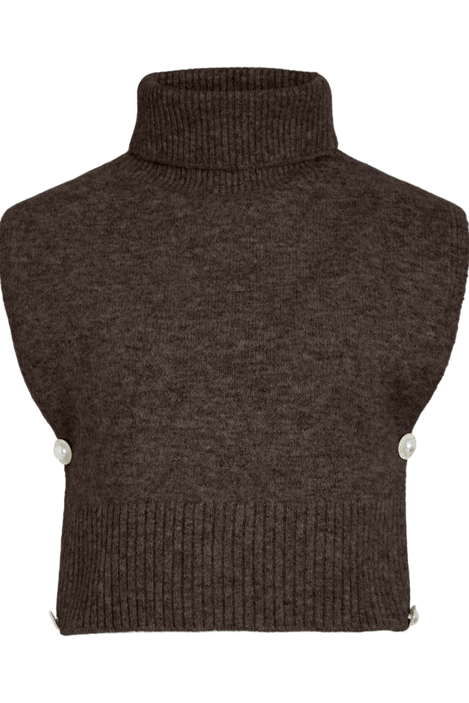 Lyla Brown HIgh Neck Knit
