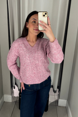 Emmelie Lavender Knit