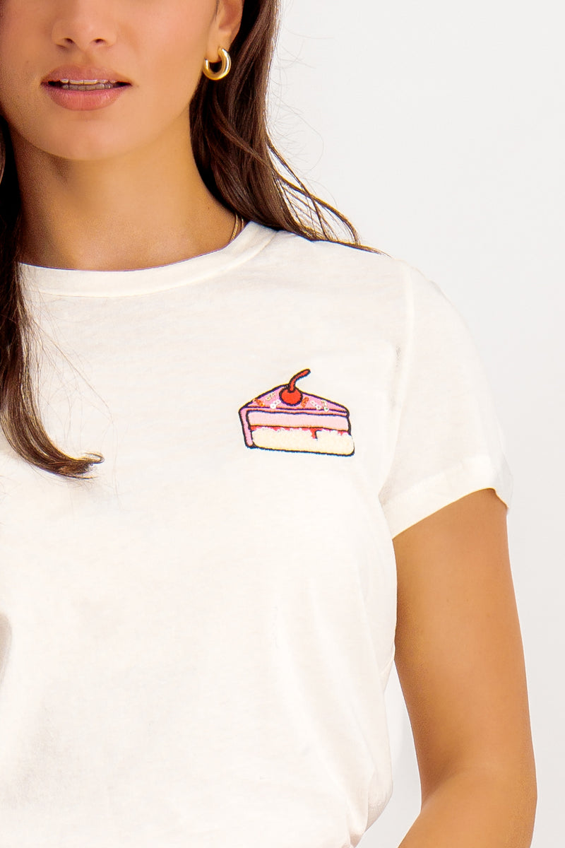 Francis Embroidered Cake Tee