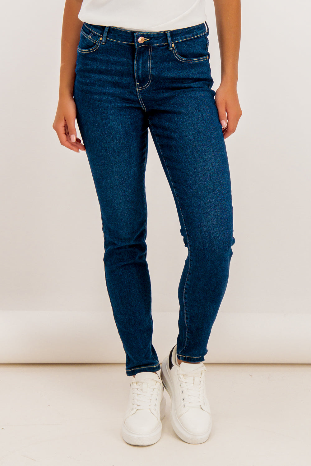 June Dark Blue Denim Jeans