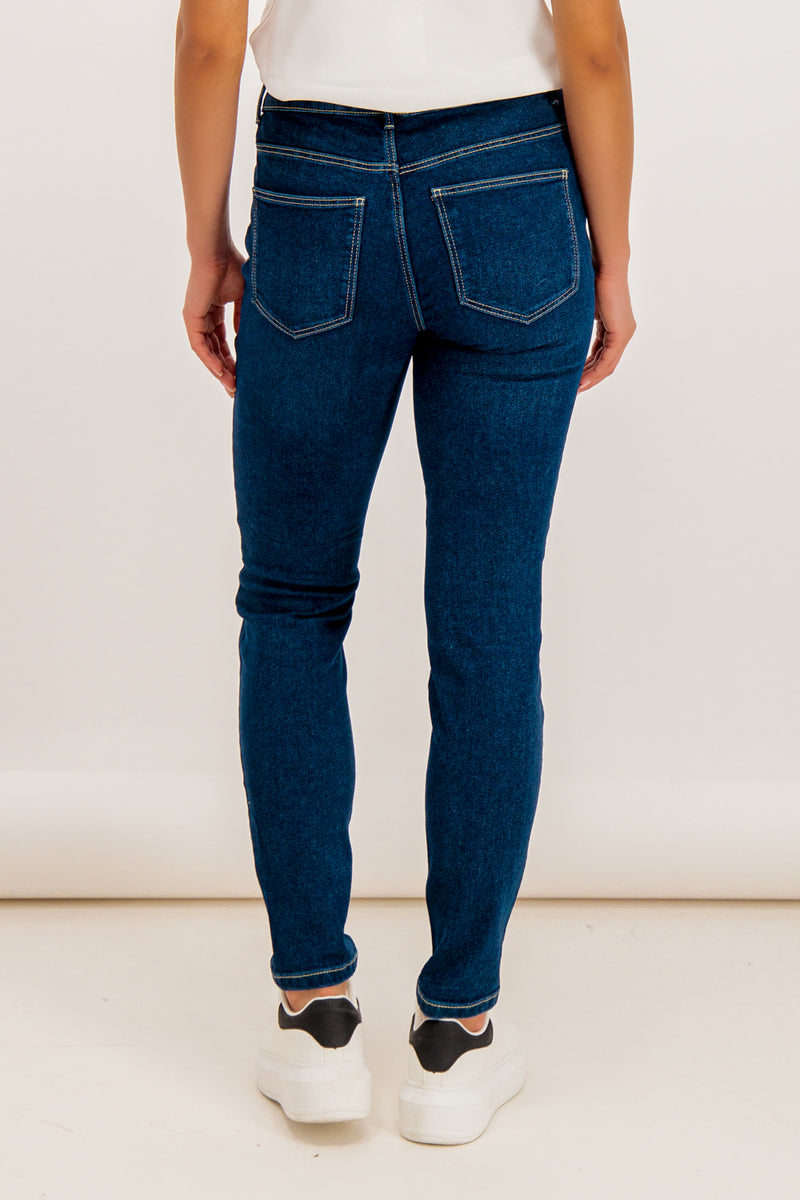 June Dark Blue Denim Jeans