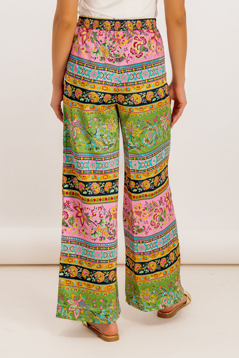 Amalia Multi Floral Print Trousers