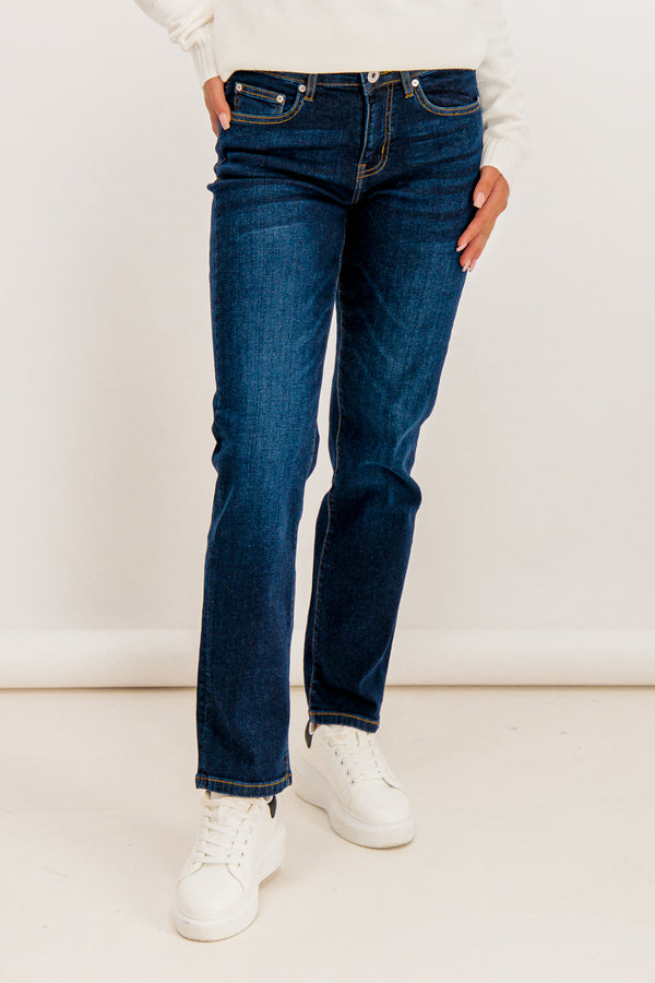 Ava Dark Blue Denim Jeans