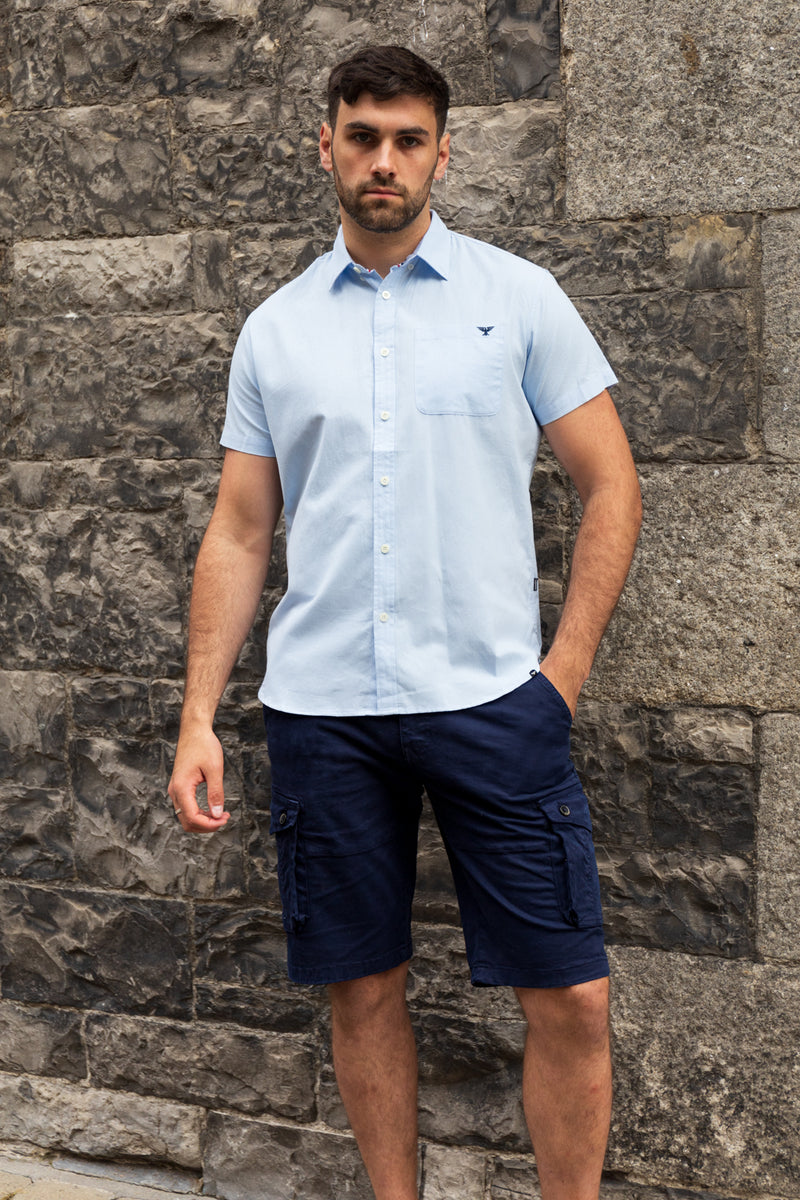 Navy Calvin Cargo Shorts