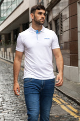 Phoenix Hunter White Polo Shirt