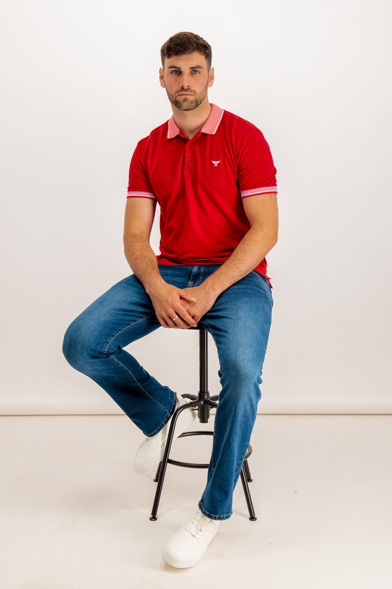 Phoenix Colton Red Polo Shirt