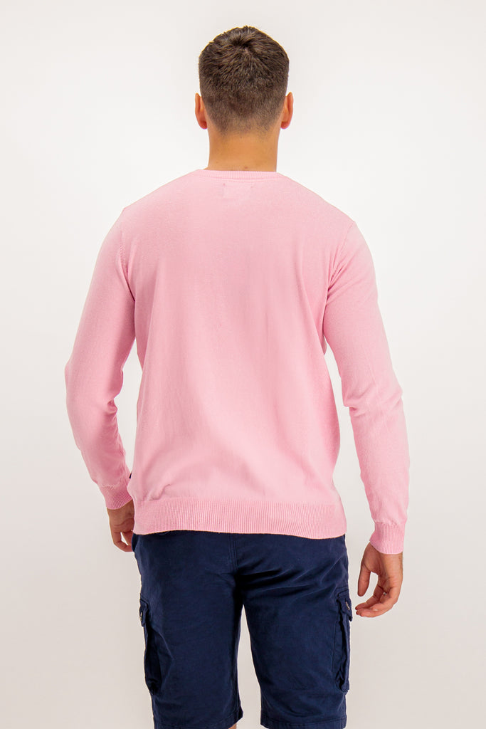 Phoenix Craig Light Pink Knitted Sweater
