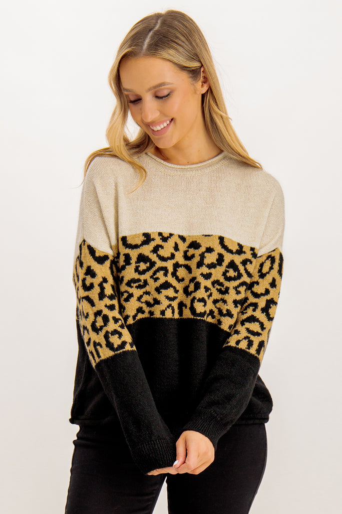 Jade Animal Moonbeam Knit