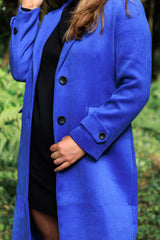 Ria Royal Blue  Coat