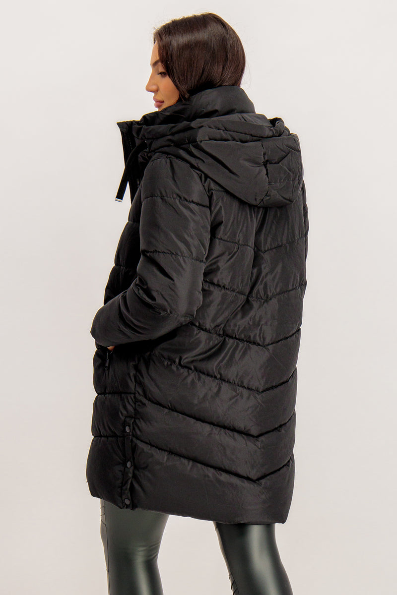 Kayla Black Puffer Coat