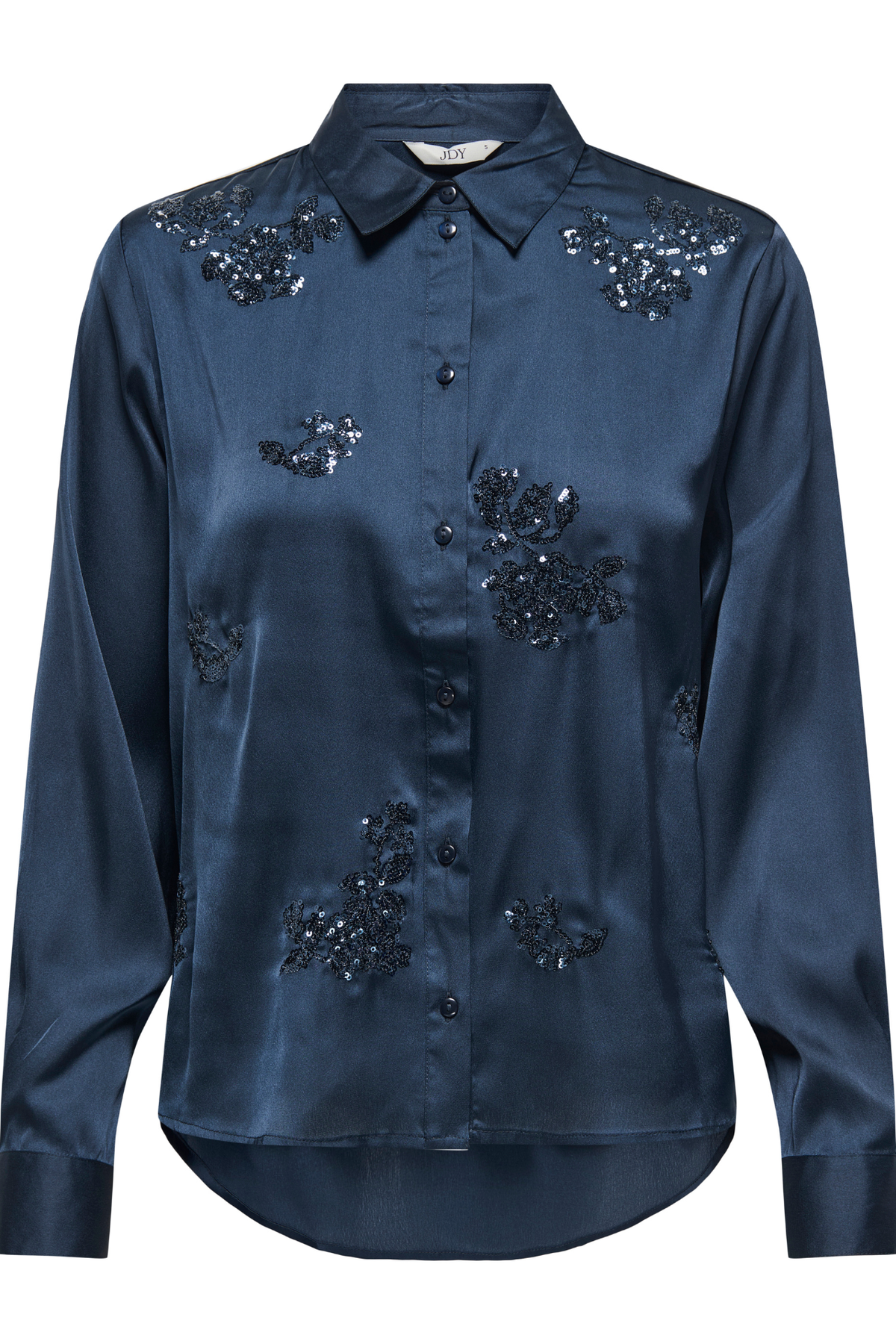 Lila Navy Sequins Shirt