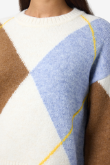 Armie Cream Printed Knit