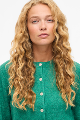 Gladys Green Knitted Cardigan